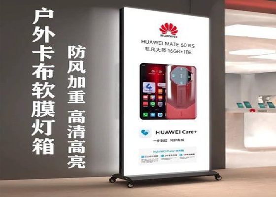 竹山户外防水灯箱的应用特点及适用范围。