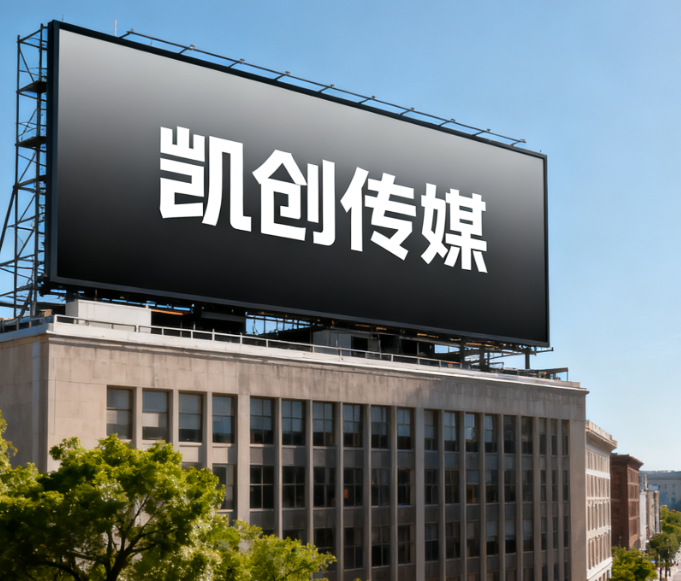 竹山户外广告牌的设计与制作