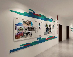 竹山企业文化墙用什么材料好？