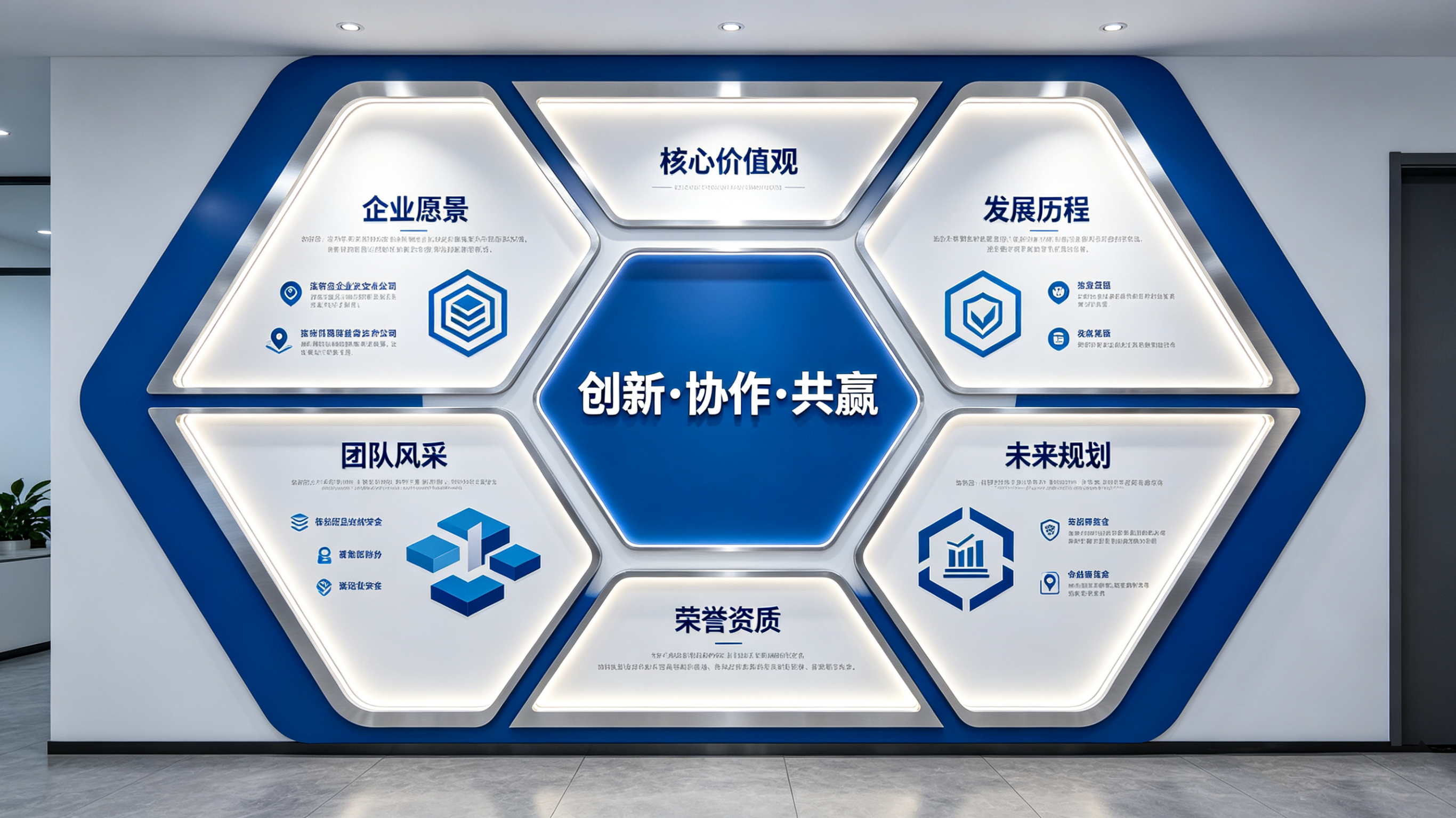 竹山企业文化墙六边形避坑指南（新手常犯5个错误）